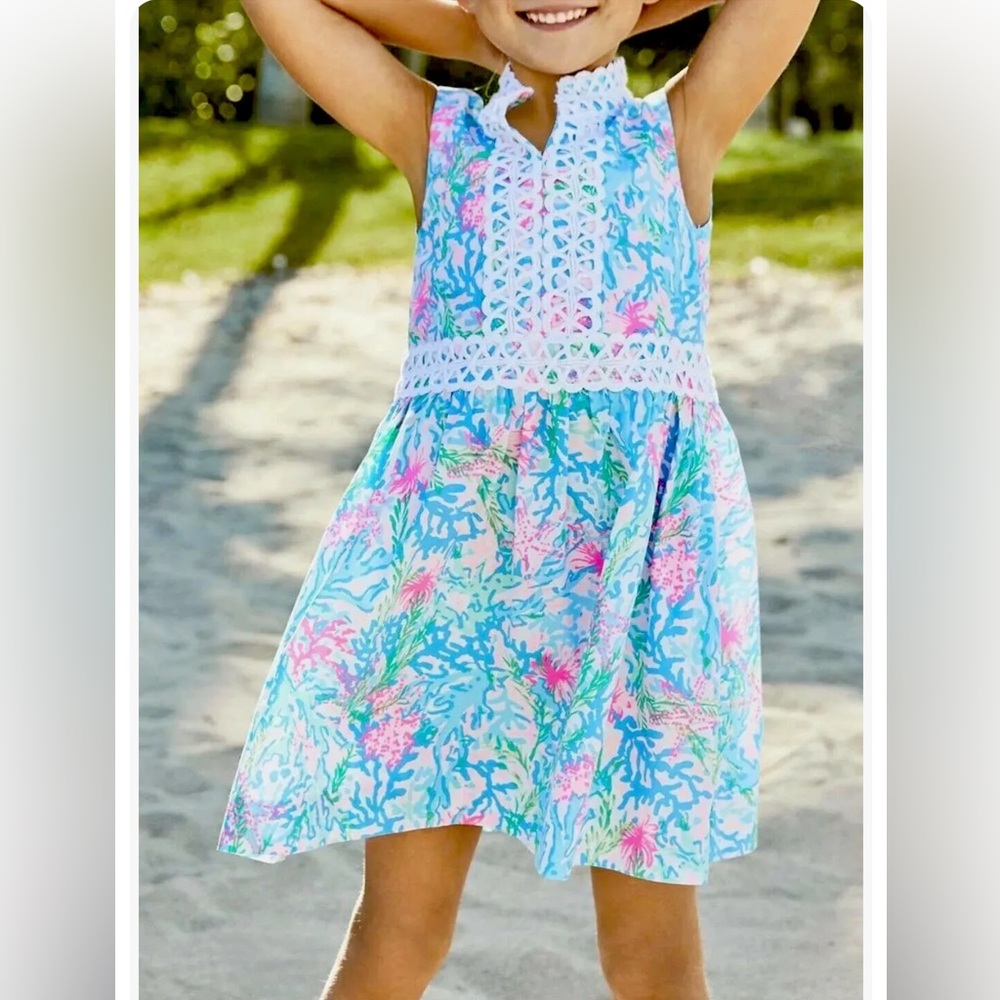 Lilly Pulitzer Girl's MINI FRANCI Dress Size 7